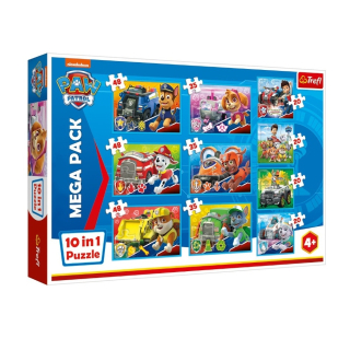 Puzzle 10v1 Psí hliadka darček k narodeninám – KUCMAR