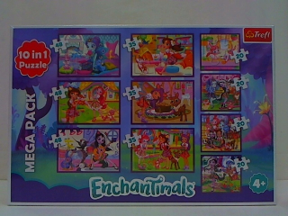 ENCHANTIMALS - Puzzle 10W1 Adventures Enchantimals / Mattel 90354
