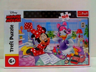 Minnie Mouse - Puzzle 160 deň s priateľom / Disn.mennie 15373