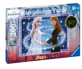 Elsa Frozen - Puzzle 200 Land of Ice 2 XXL Frozen Elsa Anna