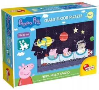Pepa Pig - Puzzle 24 Giant - Peppa prasa vo vesmíre