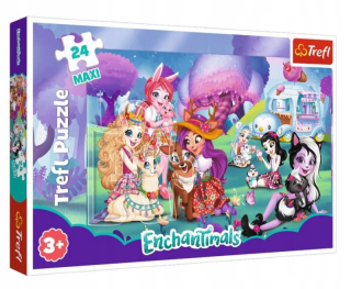 Puzzle 24 MAXI prvky Veselý svet Enchantimals