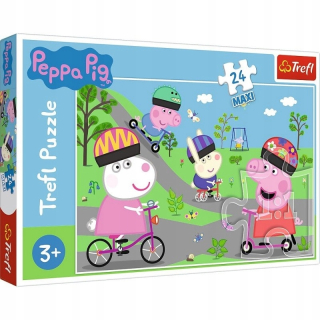 Pepa Pig - Puzzle 24 Maxi Elements Active Day Pras Peppa