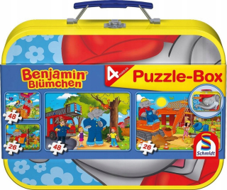 BEN 10 - Puzzle 2x26 + 2x48 v kufri Elephant Benjamin G3 SCHM