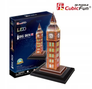 BEN 10 - 3D puzzle Big Ben LED Dante