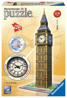 BEN 10 - 3d Big Ben Puzzle s RAVENSBURGER125869 CLOCK