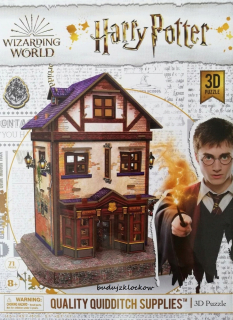 HARRY POTTER - 3D Harry Potter Puzzle Shop Equipment pre QuidDitch