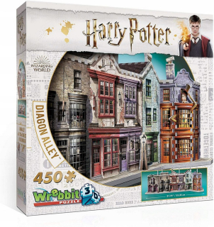 HARRY POTTER - 3D 3D puzzle. Harry Potter 450 + HP Card zadarmo