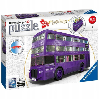 HARRY POTTER - 3D Harry Potter Puzzle Blue Bus Ravensburg
