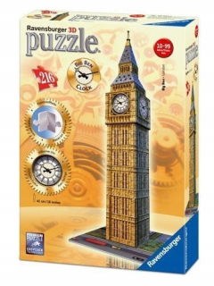 BEN 10 - Puzzle 3DL Big Ben s ravensburger hodiny