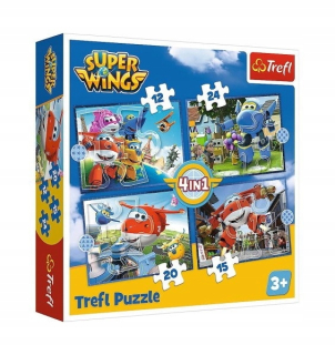 SUPER WINGS - 4in1 puzzle cool balenie super krídla