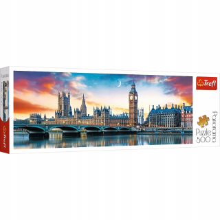 BEN 10 - 500 el puzzle. Big Ben a Westminster palác, lo