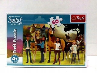 Spirit koník Mustang - Puzzle 60 chutné priateľstvo 17331