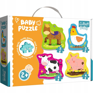 Puzzle baby Classic Zvieratá v prírode Trefl