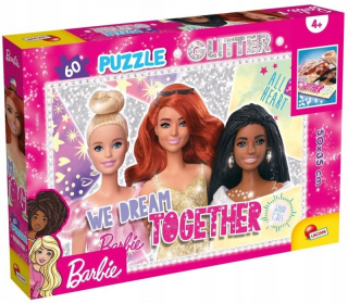Barbie - Puzzle Barbie Glitter 60 Elements Selfie Lisciani