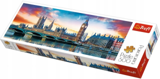 BEN 10 - Puzzle Big Ben a Westminster Palace London 500