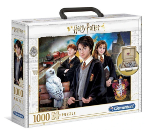 HARRY POTTER - Puzzle Clementoni 1000 - Harry Potter - kufr!