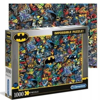 BATMAN -  Puzzle Clementoni Impossible Batman Comics DC 1000