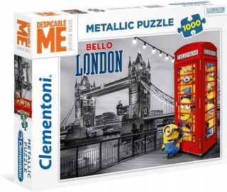 Mimoni  - Puzzle Clementoni Metallic 39412 Minions (1000)