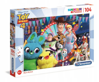 TOY STORY - Puzzle Clementoni Super Color Toy Story 4 104 EL.