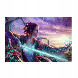 STAR WARS - Cool Star Wars Rey puzzle