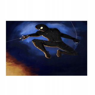SPIDERMAN - Puzzle Black Suit Spider-Man ďaleko od domova