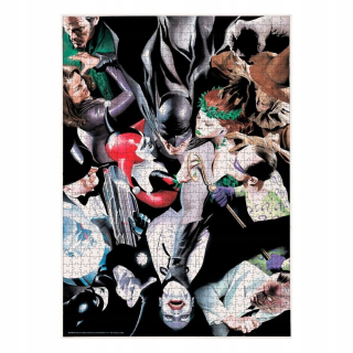 BATMAN -  Puzzle - DC komiks Jigsaw Batman nepriateľov