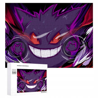 Pokémoni - Puzzle Gengar Pokemon 500 ks