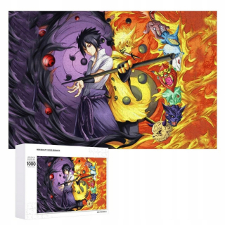NARUTO - Puzzle Naruto Shippuuden Uchiha Sasuke 1000 ks