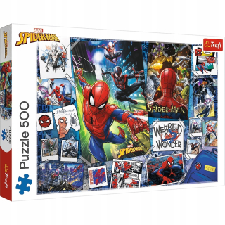 SPIDERMAN - Puzzle plagáty s superhrdina 500 el. TREFL 3739