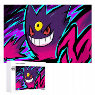 Pokémoni - Puzzle Pokemon Gengar Ishmam 1000 ks