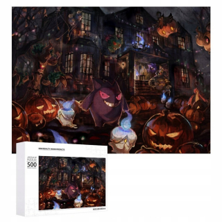 Pokémoni - Puzzle Pokemon Halloween 500 ks