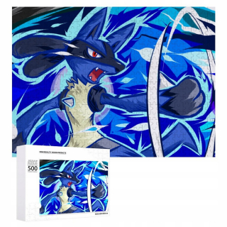 Pokémoni - Puzzle Pokemon Lucario 500 ks