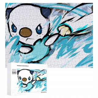 Pokémoni - Puzzle Pokemon Oshawott 500 ks