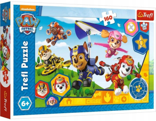 PAW Patrol - Puzzle PSI PATROL PAW PATROL TREFL 15363 (160) 6+