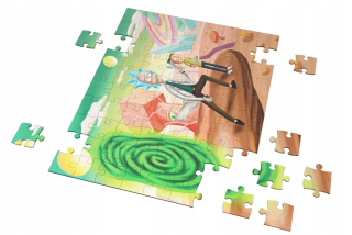 Rick and Morty - Puzzle Rick a Morty Film Film Fairy Tale 252 EL