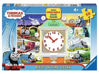 Vláčik Tomáš  - Rav.Tomek puzzle a 60el priateľov. 073276 Hodiny