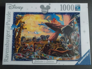 Leví kráľ - RavensBurger 1000el Puzzle. King Lion Disney