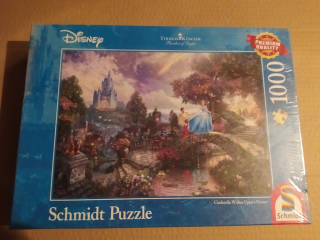 Puzzle Schmidt 1000 Cinderella Disney Kinkade