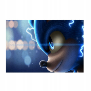 SONIC hračky - Puzzle Sonic the Hedgehog Art