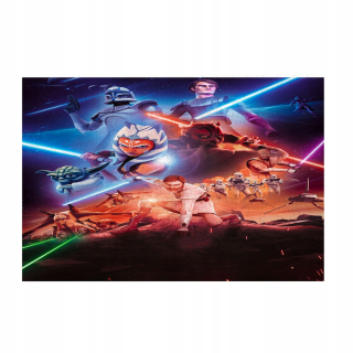 STAR WARS - Puzzle Star Wars Clone Wars 4K