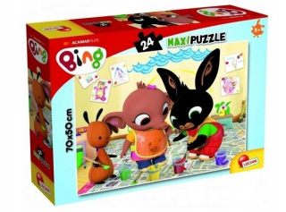 BING A PRIATELIA - Supermax a bing 24 el puzzle. Lisciani GXP-727405