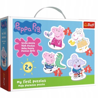 Pepa Pig - Puzzle Peppa Baby Trefl 36086 Puzzle (18 el.) 2+