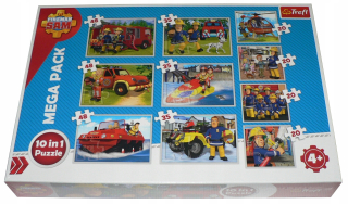 Požiarnik Sam  - Puzzle TREFL 20 + 35 + 48 - Firefighter Sam - 10W1!