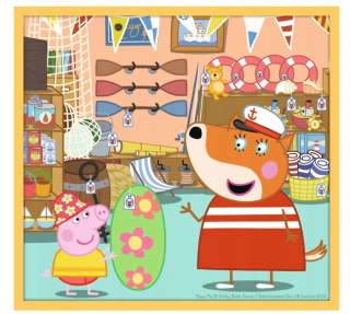 Pepa Pig - Puzzle Trefl PAG PEPPA s priateľmi 10W1
