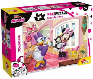 Minnie Mouse - Obojstranné SuperMaxi Puzzle 24 Minnie Mouse