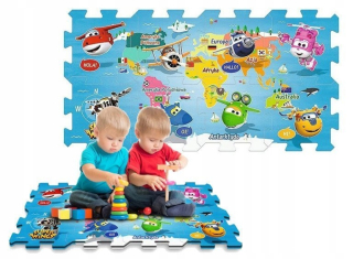 SUPER WINGS - Pena Puzzle Super Wings Trefl 61038