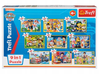 PAW Patrol - Puzzle Patrol, TREFL puzzle, set 9 v 1