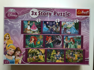 TREFL 3X Príbeh Puzzle 90303 Puzzle