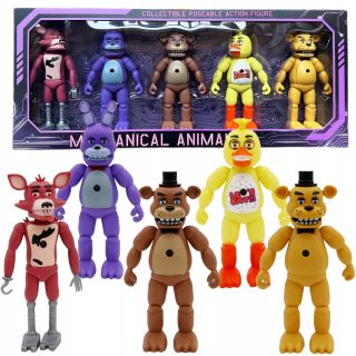 Figúrky piata noc na fredy nikdy neskôr 5 foxy bonnie chica